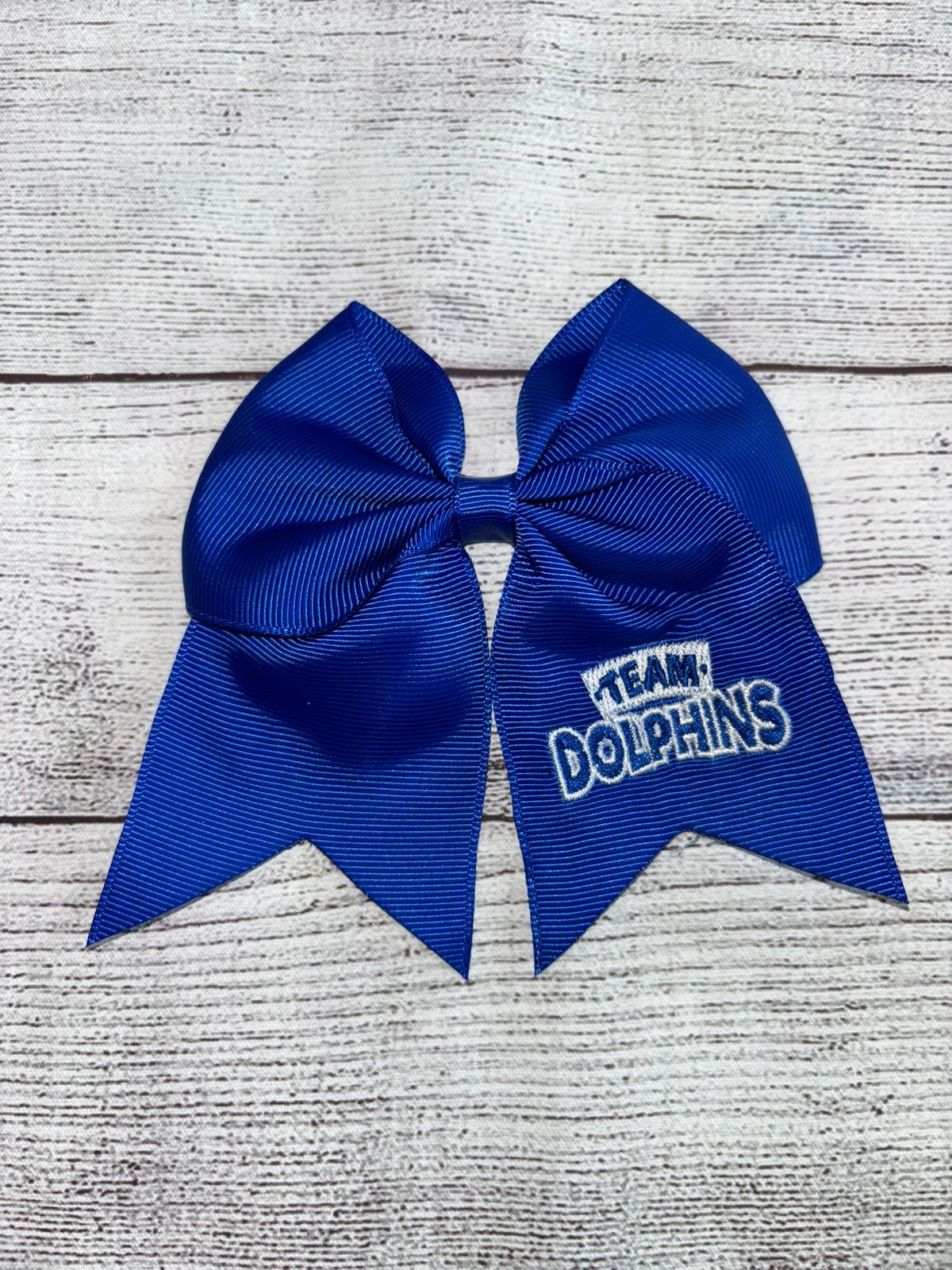 New 2024 Embroidered Team Bows