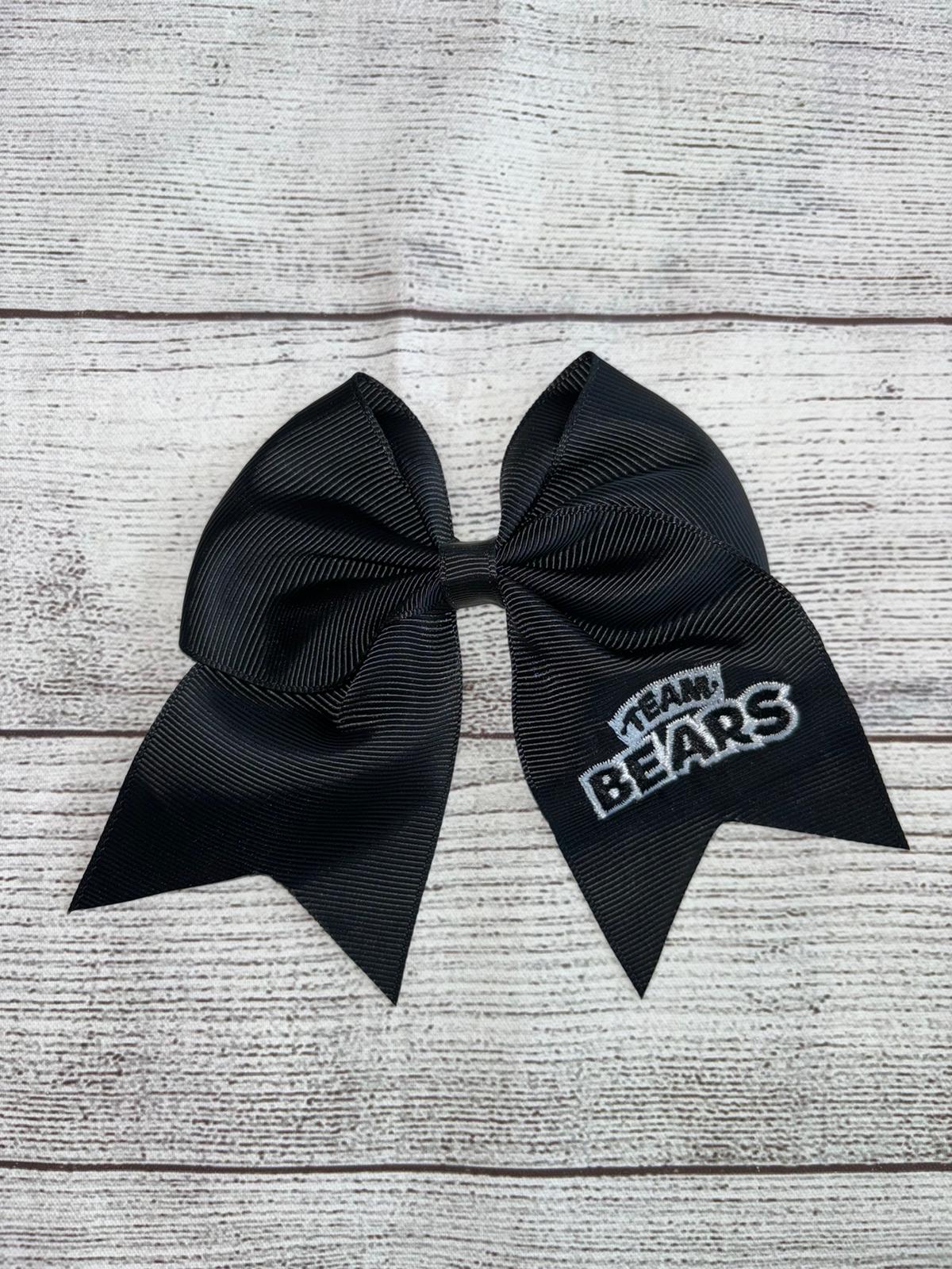 New 2024 Embroidered Team Bows